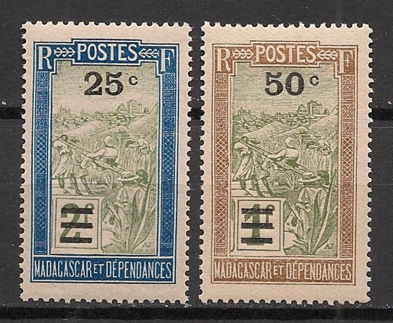 Madagascar - 1932 - N°Yv. 188 à 189 - Série Complète - Neuf Luxe ** / MNH / Postfrisch - Neufs