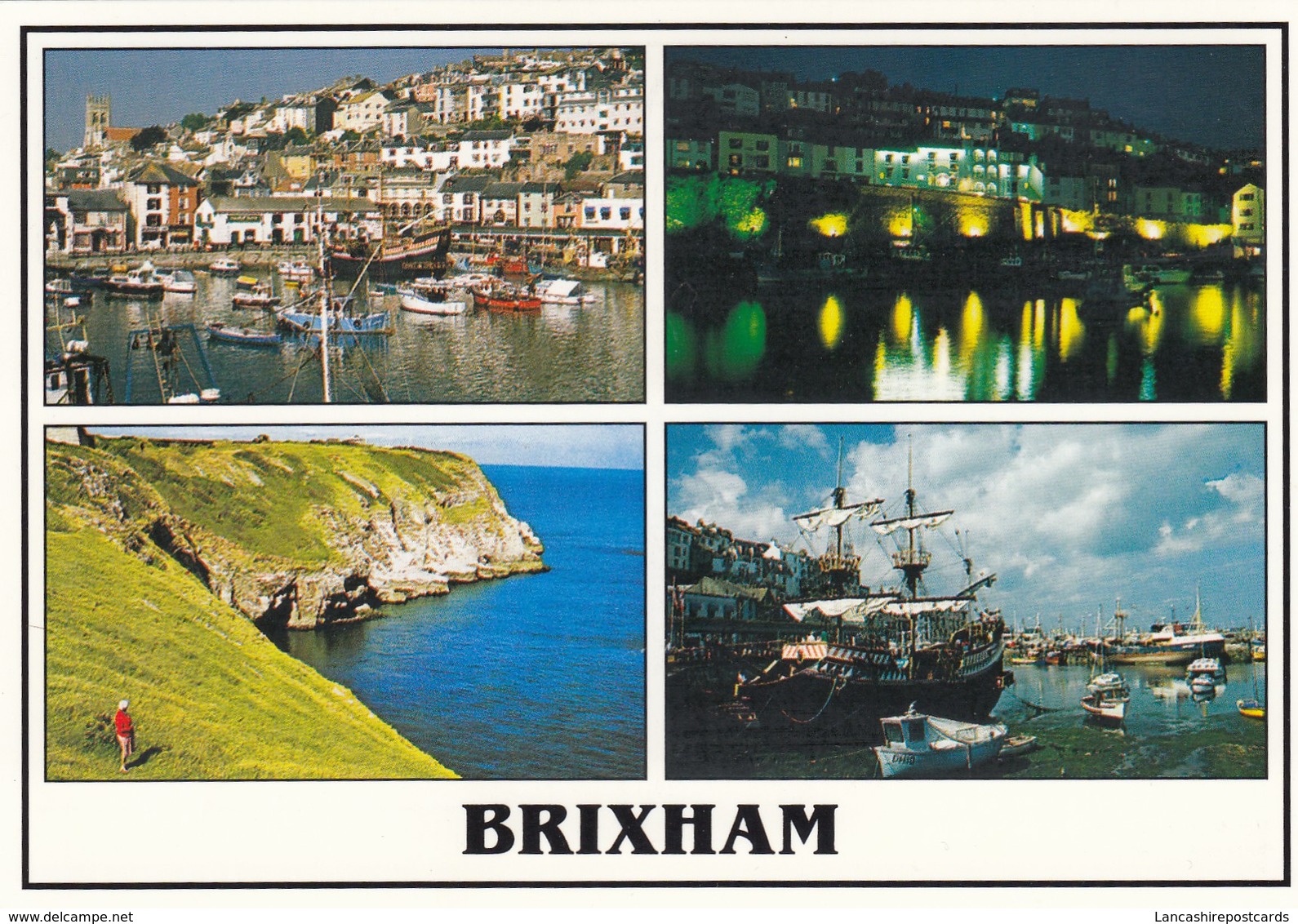 Postcard Brixham Devon Multiview  [ Europa Cards ] My Ref  B23495 - Other & Unclassified