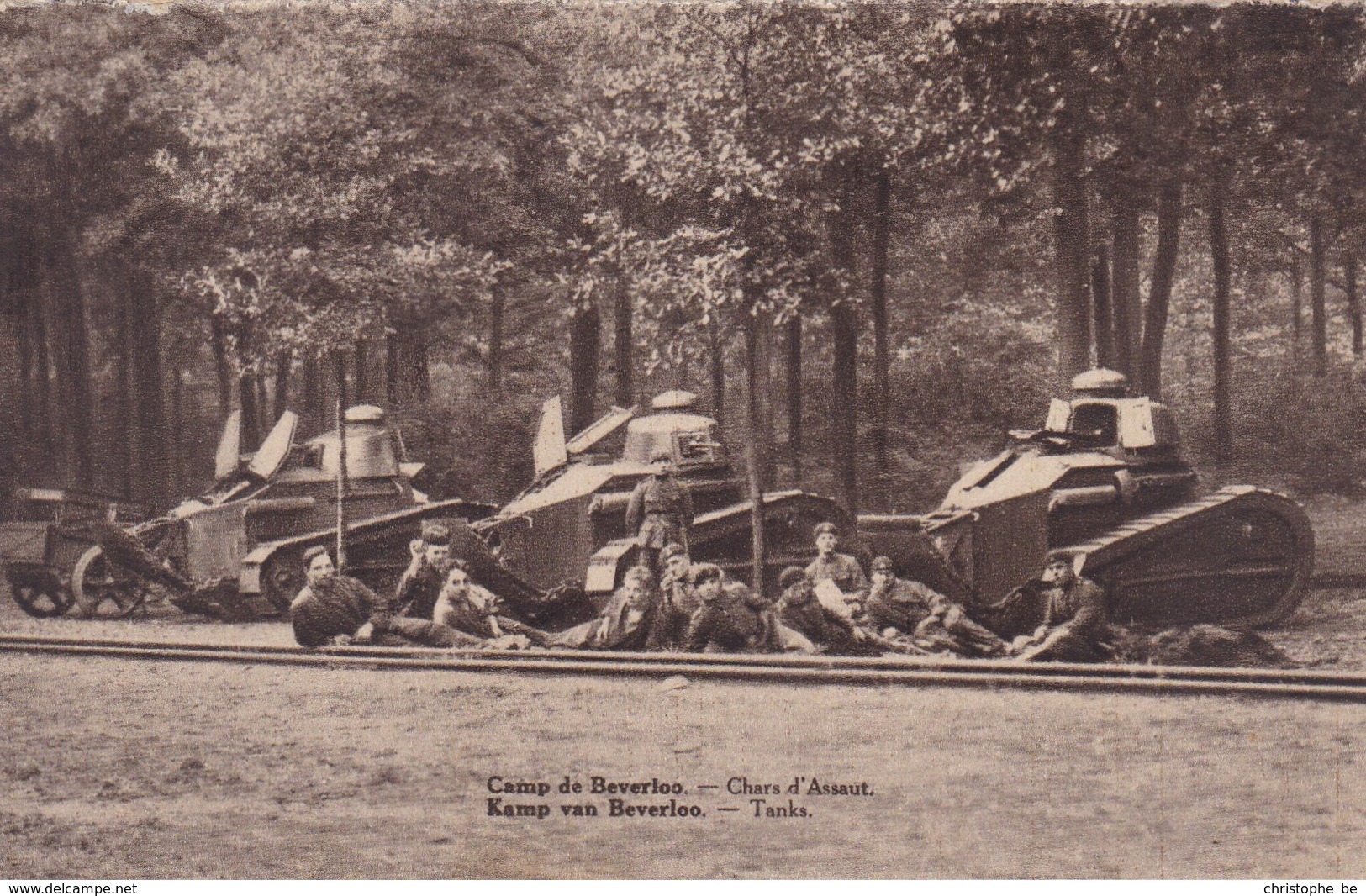 Leopoldsburg Bourg Léopold Kamp Van Beverloo, Tanks (pk58226) - Leopoldsburg (Kamp Van Beverloo)