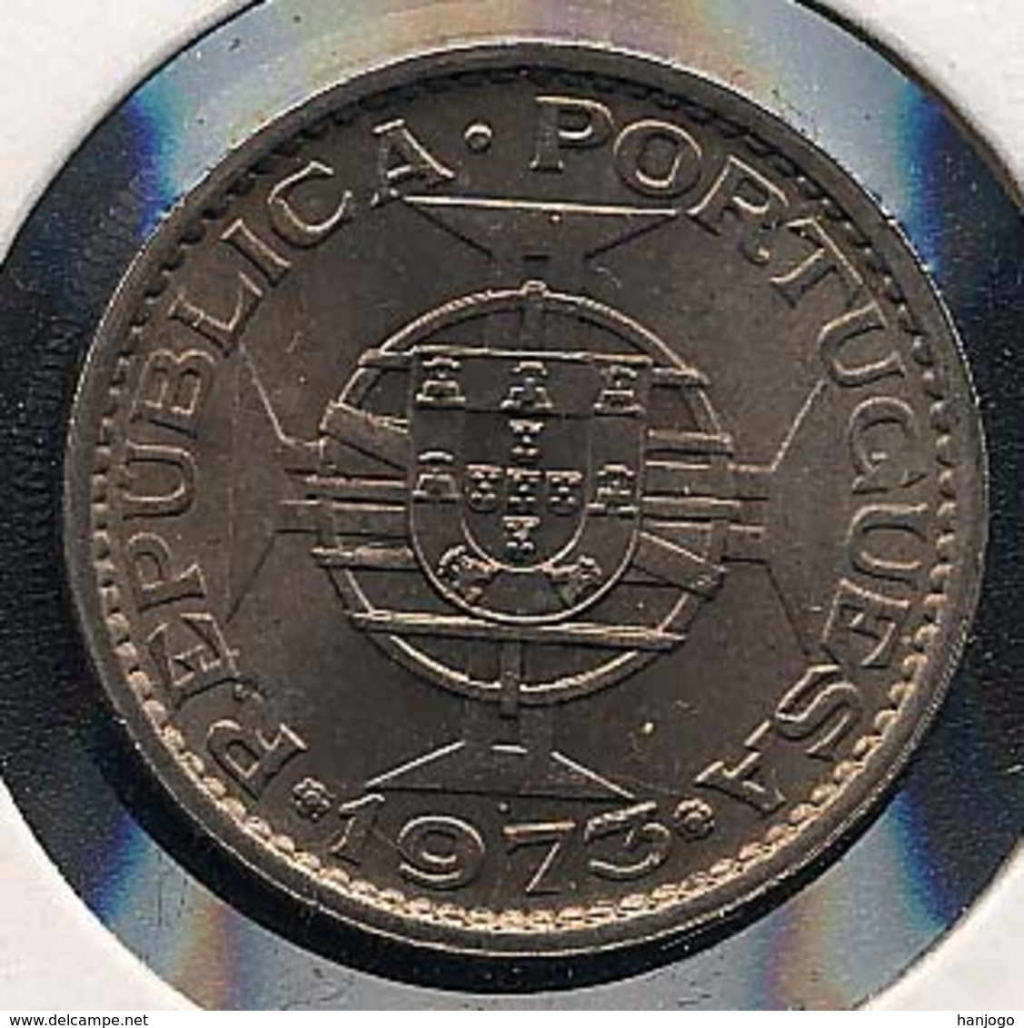 Guinea (port.), 5 Escudos 1973, UNC - Guinea-Bissau