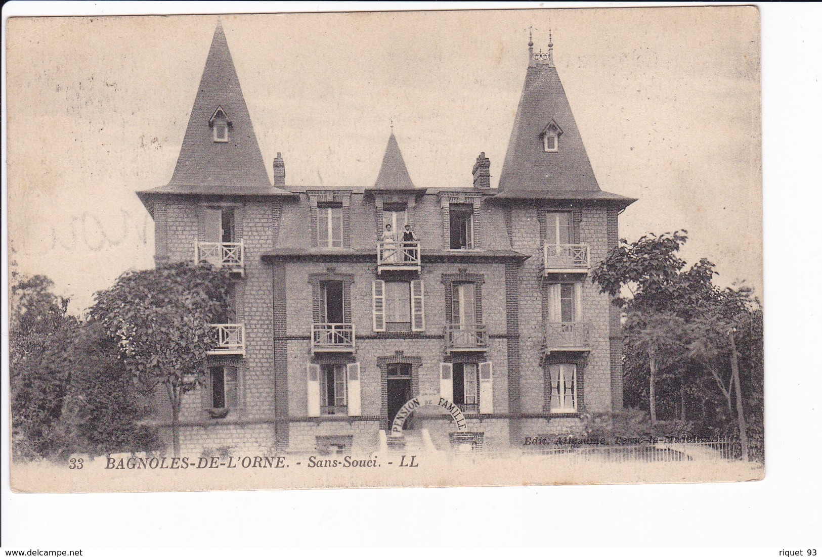 33 - BAGNOLES-de-L'ORNE - Sans-Souci - LL - Bagnoles De L'Orne