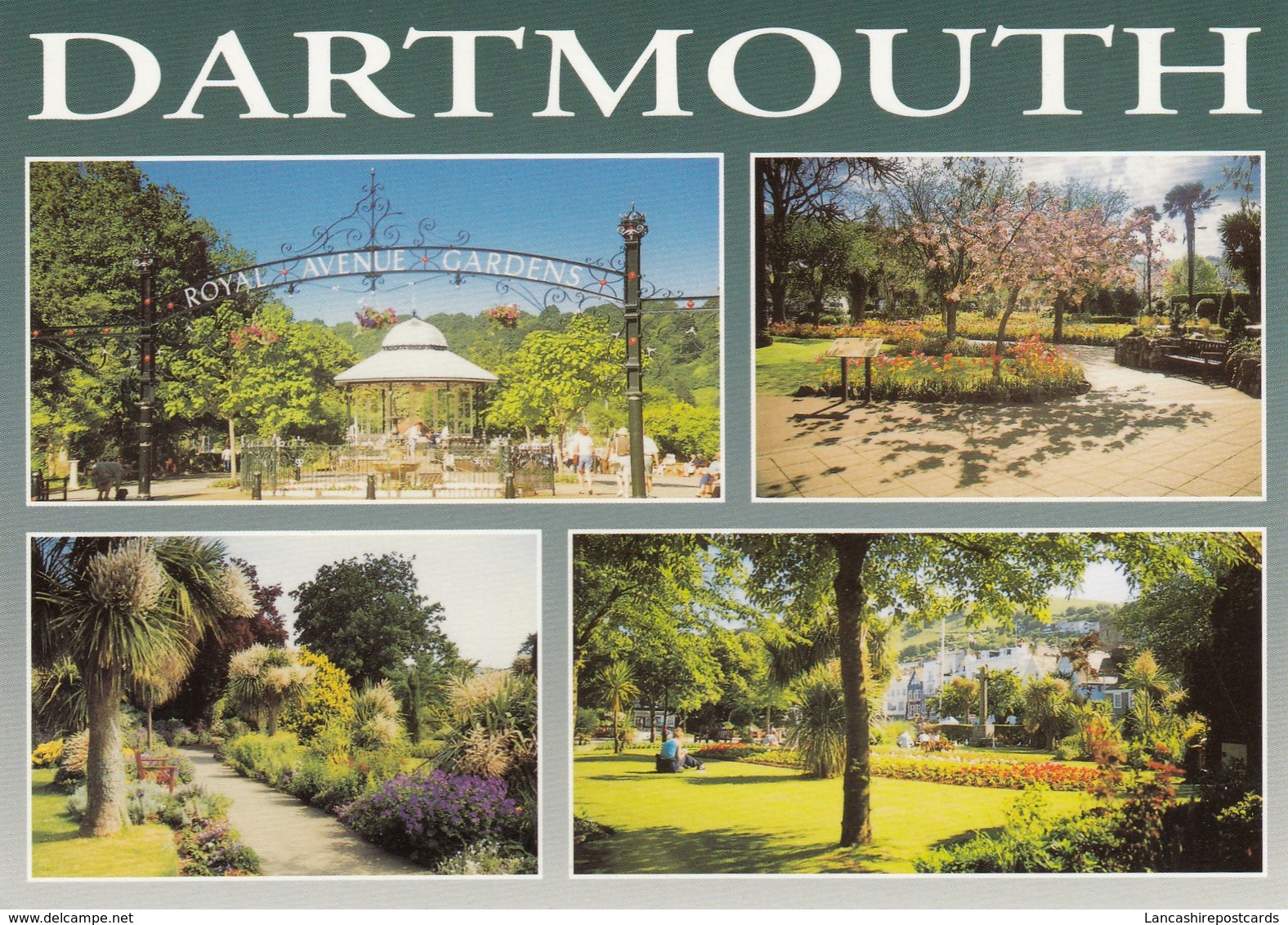 Postcard Dartmouth Devon Multiview  My Ref  B23501 - Other & Unclassified