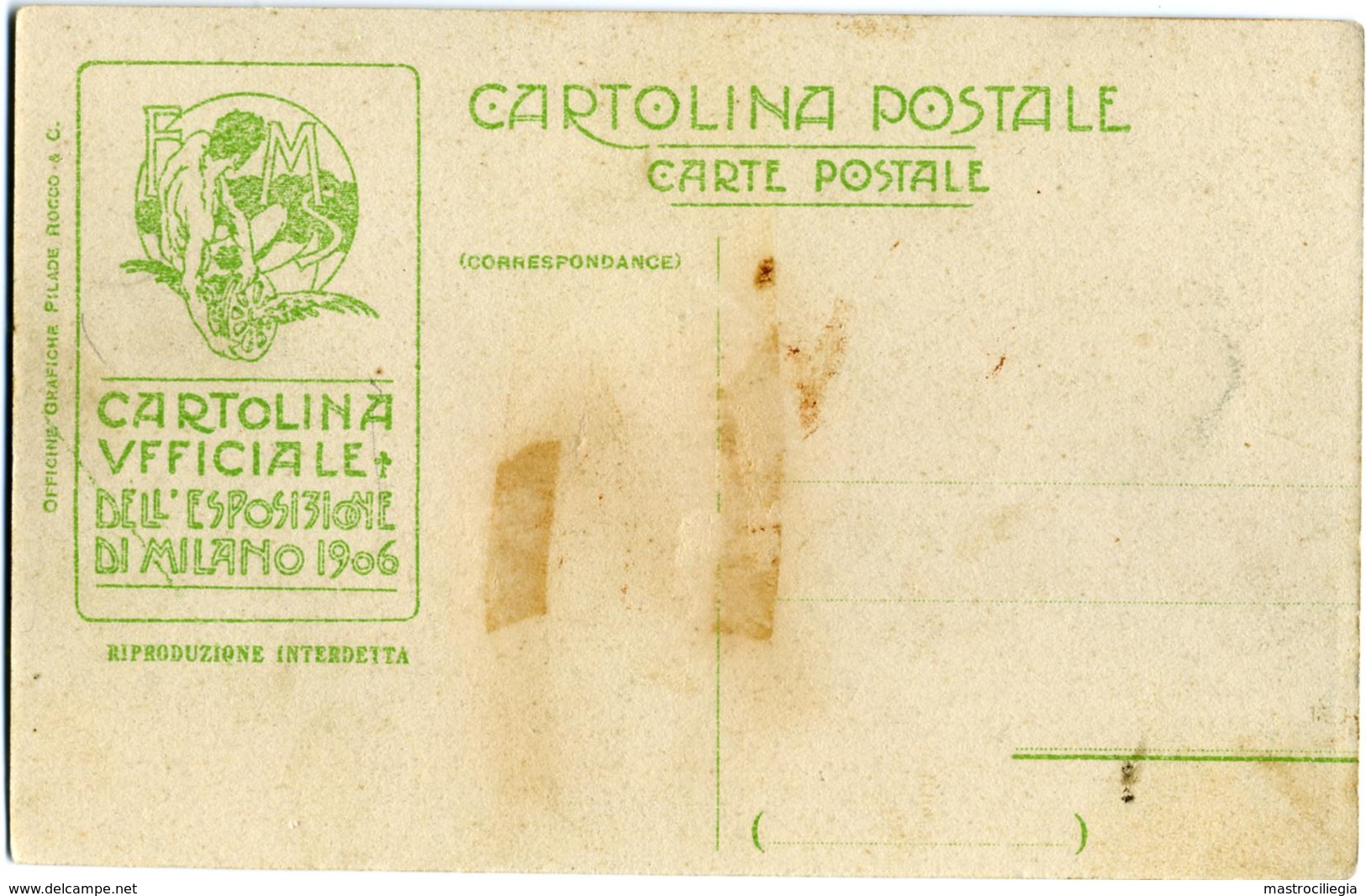 ESPOSIZIONE DI MILANO 1906  Villaggio Eritreo N° 83  Cartolina Ufficiale Guerrieri A Cavallo Con Spade - Esposizioni