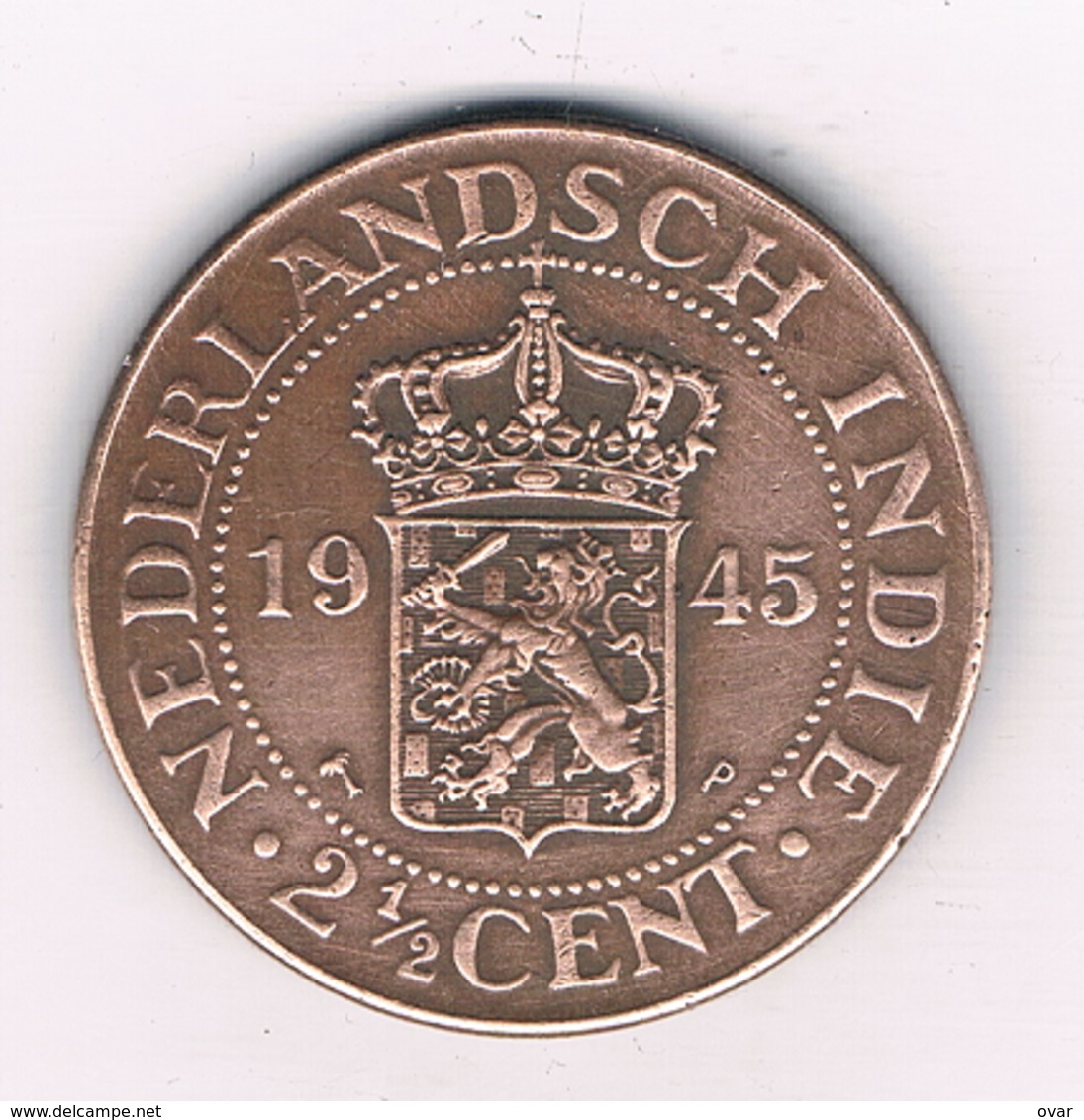 2 1/2 CENT 1945 NEDERLANDS INDIE /2792/ - Niederländisch-Indien