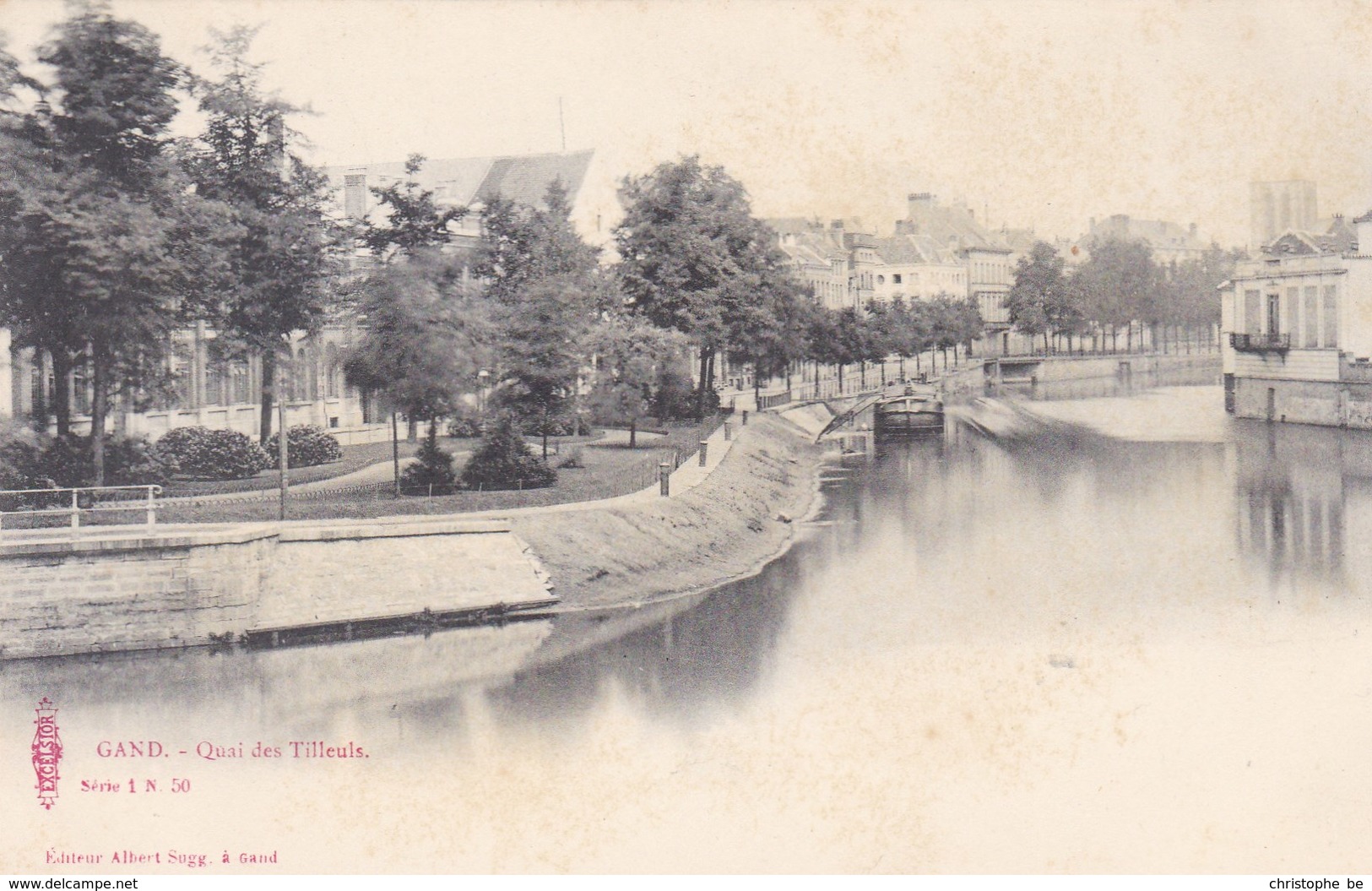 Gent, Gand, Quai Des Tilleuls (pk58297) - Gent