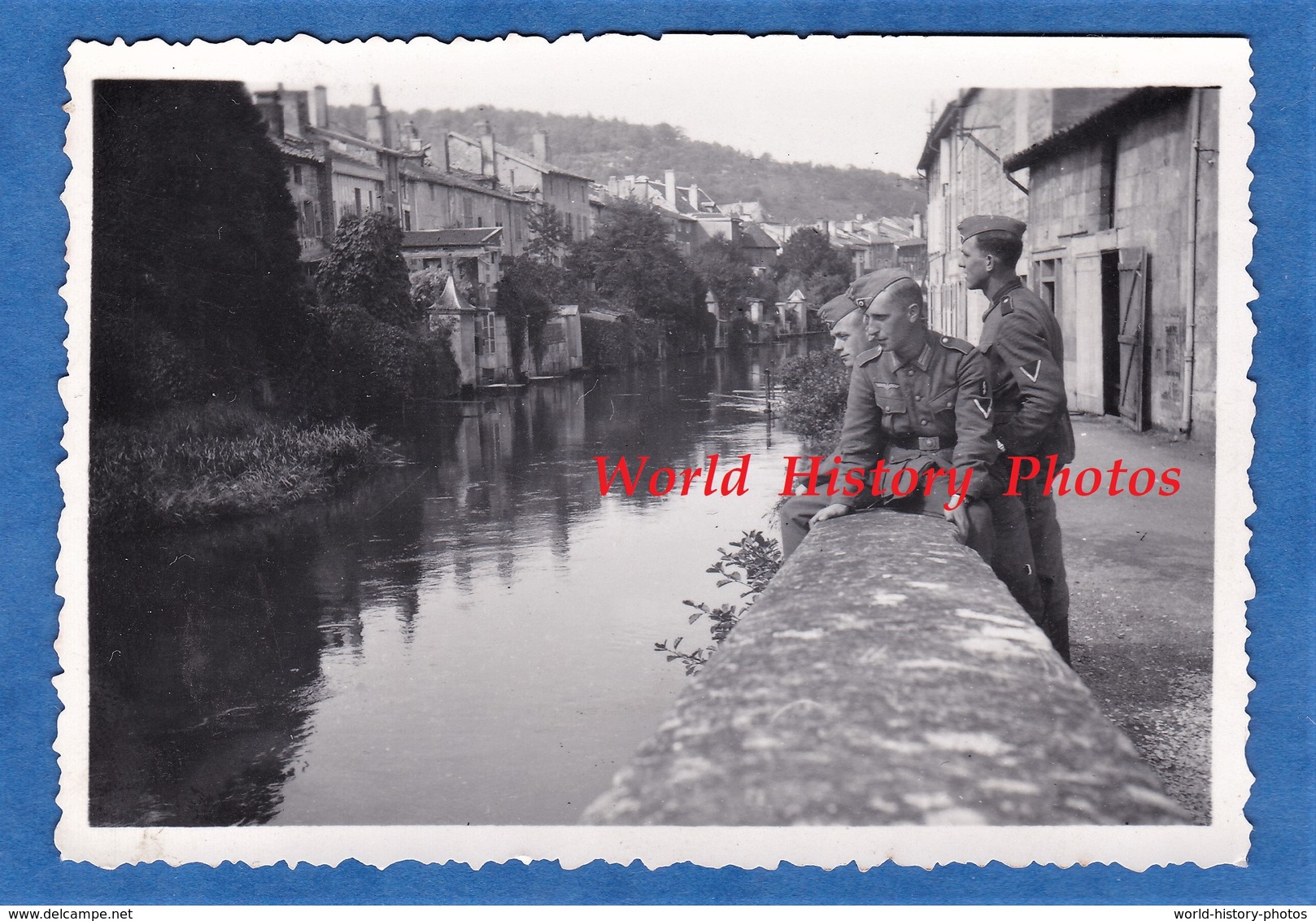 Photo Ancienne D'un Soldat Allemand - JOINVILLE ( Haute Marne ) - Occupation Allemande - WW2 1940 1944 - Guerre, Militaire