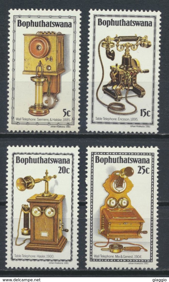 °°° BOPHUTHATSWANA - Y&T N°76/79 - 1981 MNH °°° - Bophuthatswana