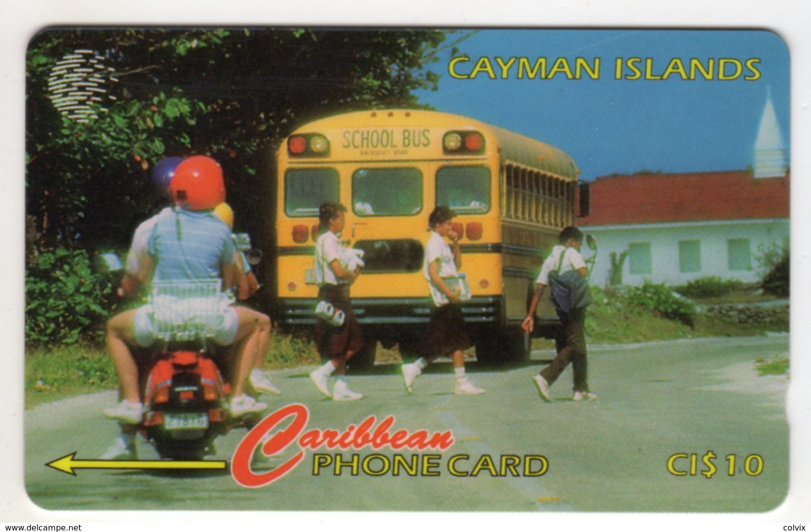 CAYMAN ISLANDS CABLE & WIRELESS MV Cards CAY-163A 1997 10$  CN 163CCIA - Isole Caiman