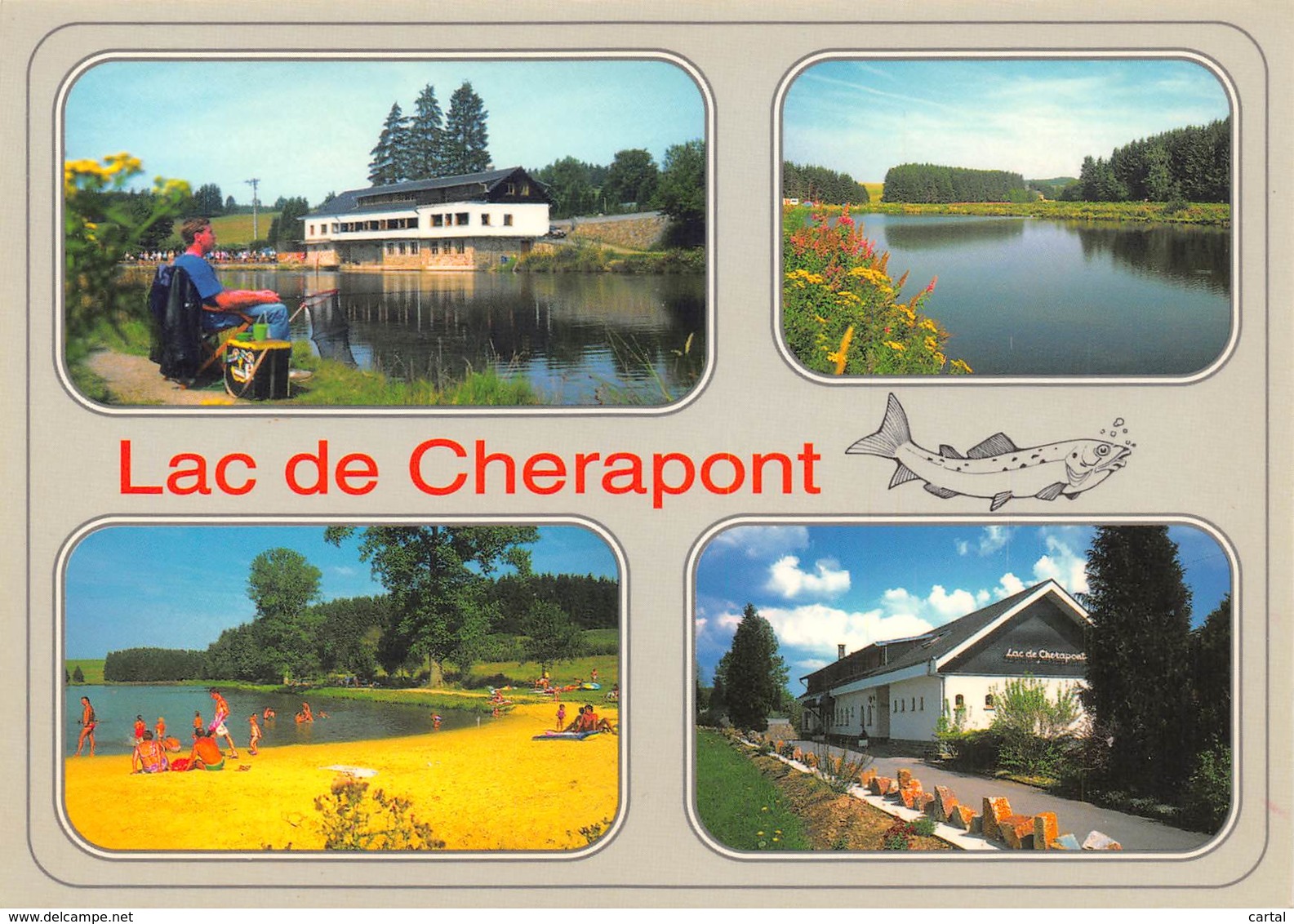 CPM - GOUVY - "LAC DE CHERAPONT" - Gouvy