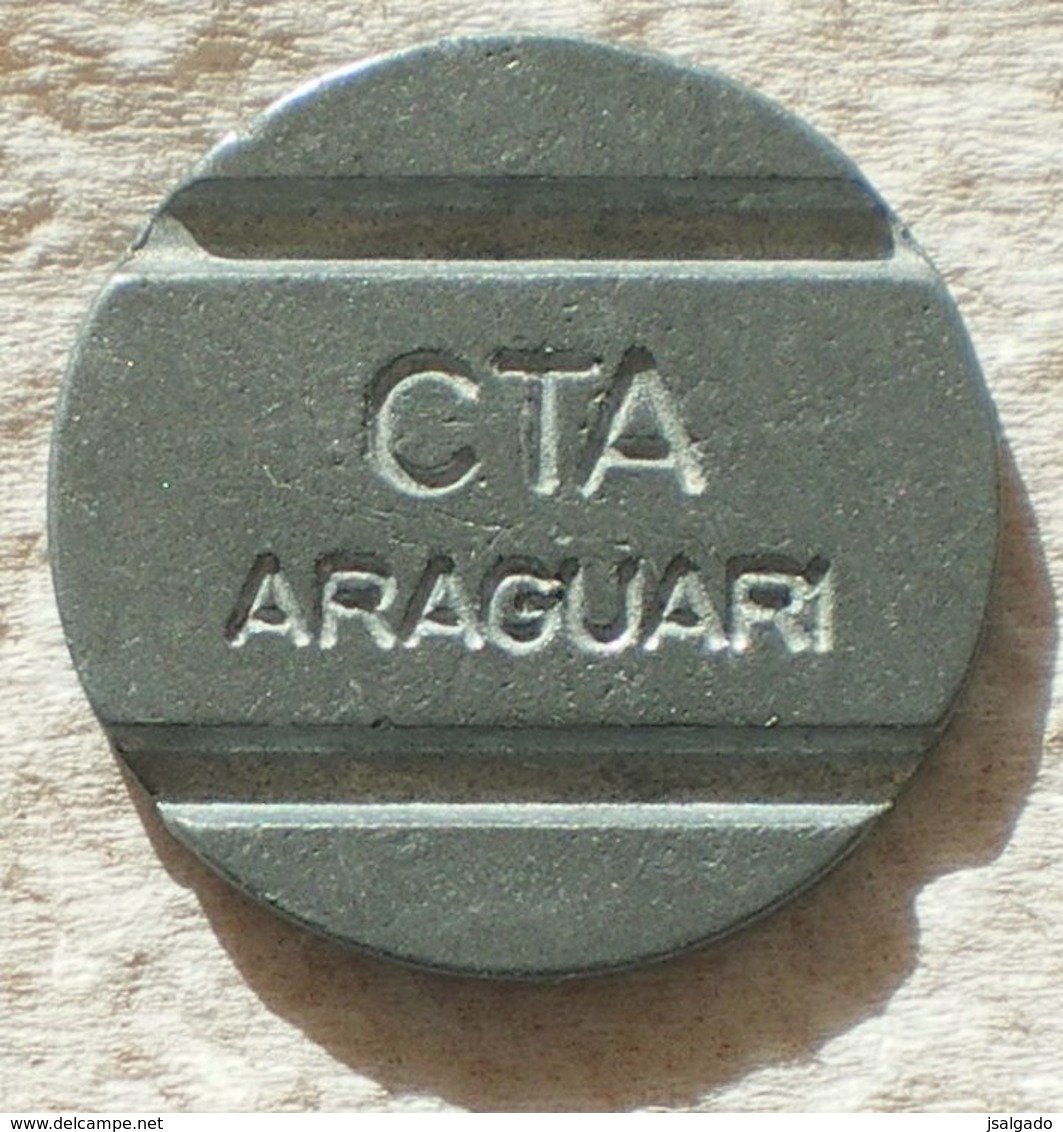 Brasil Telephone Token Companhia Telefonica Araguarina  CTA ARAGUARI - Monetari / Di Necessità