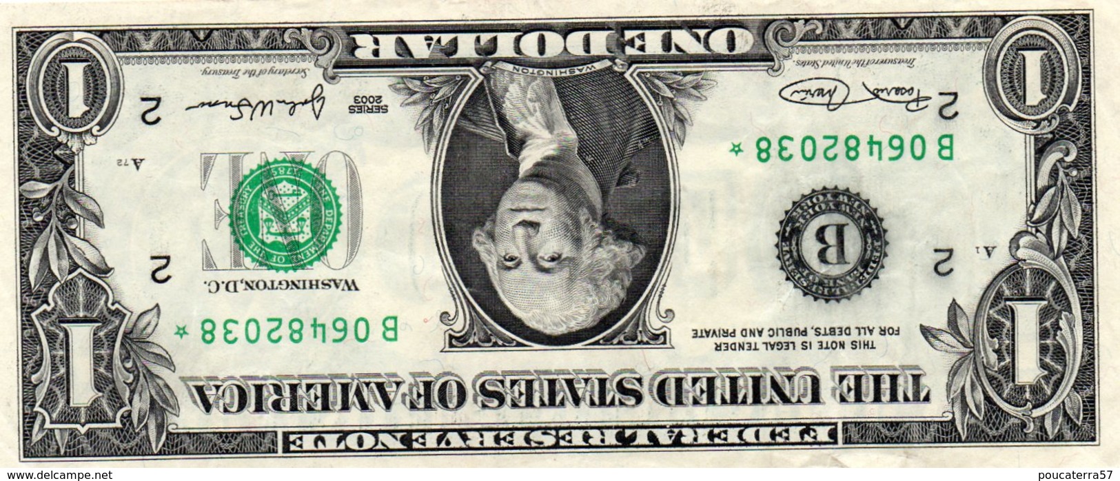 USA= NEW YORK    2003   1  DOLLAR   STAR  NOTE  VF/X FINE - Bilglietti Della Riserva Federale (1928-...)