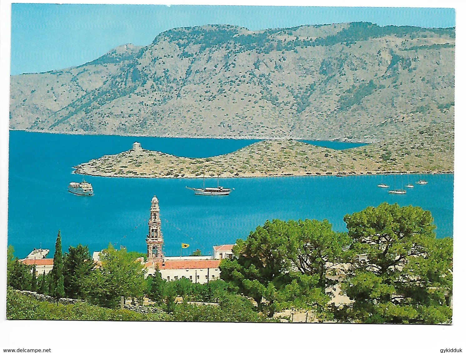 21) GENERAL VIEW OF SYMI, GREECE. - Grecia