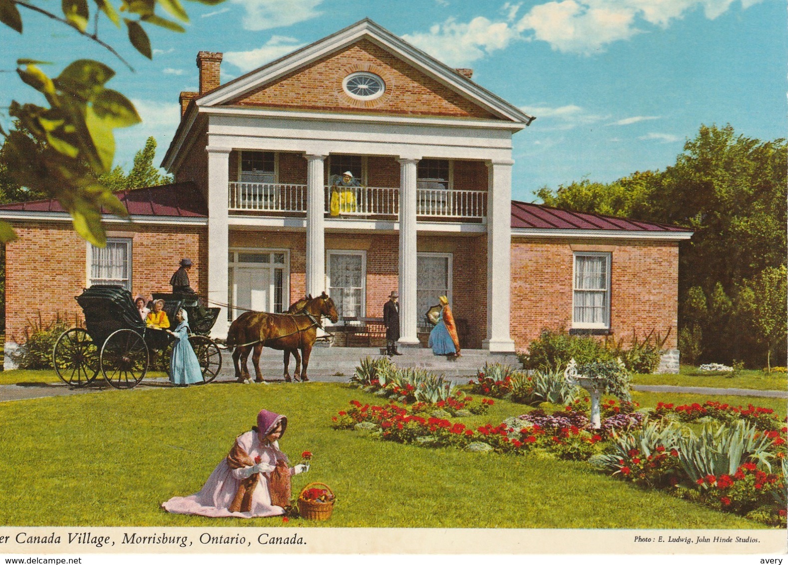 Upper Canada Village, Morrisburg, Ontario Crysler Hall, Built In 1846 - Autres & Non Classés