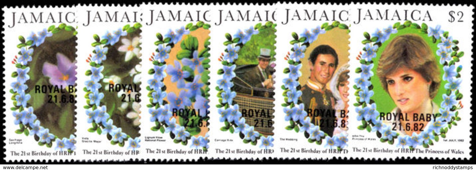 Jamaica 1982 Royal Baby Unmounted Mint. - Jamaica (1962-...)