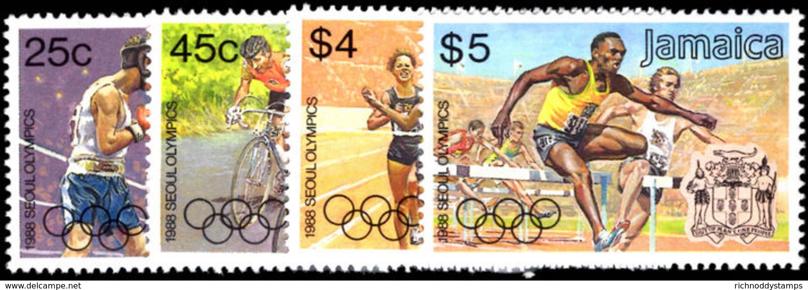 Jamaica 1988 Olympics Unmounted Mint. - Jamaica (1962-...)