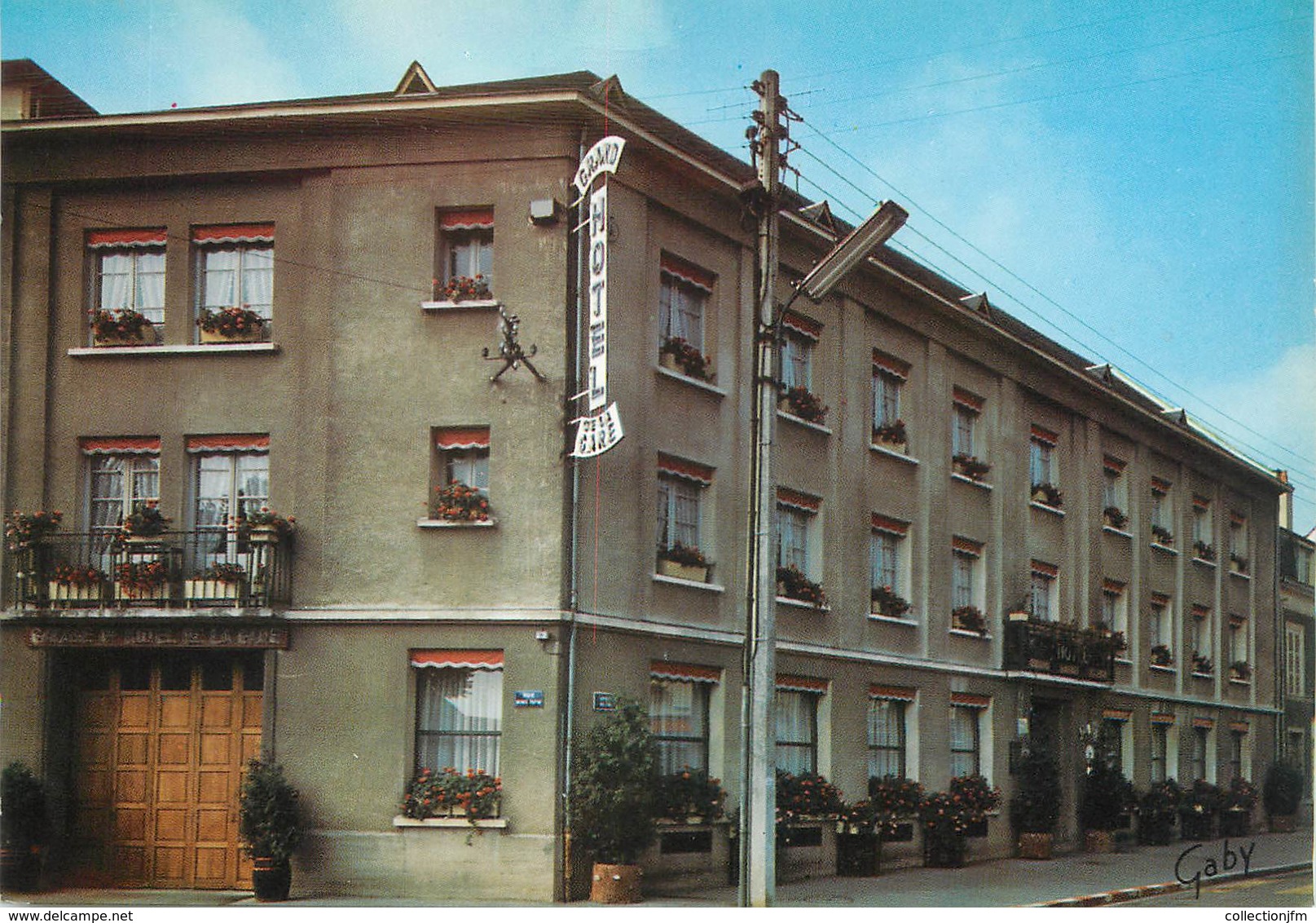 / CPSM FRANCE 61 "Alençon, Grand Hôtel De La Gare" - Alencon