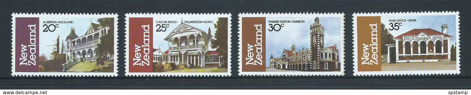 New Zealand 1982 Architecture Set 4 MNH - Unused Stamps