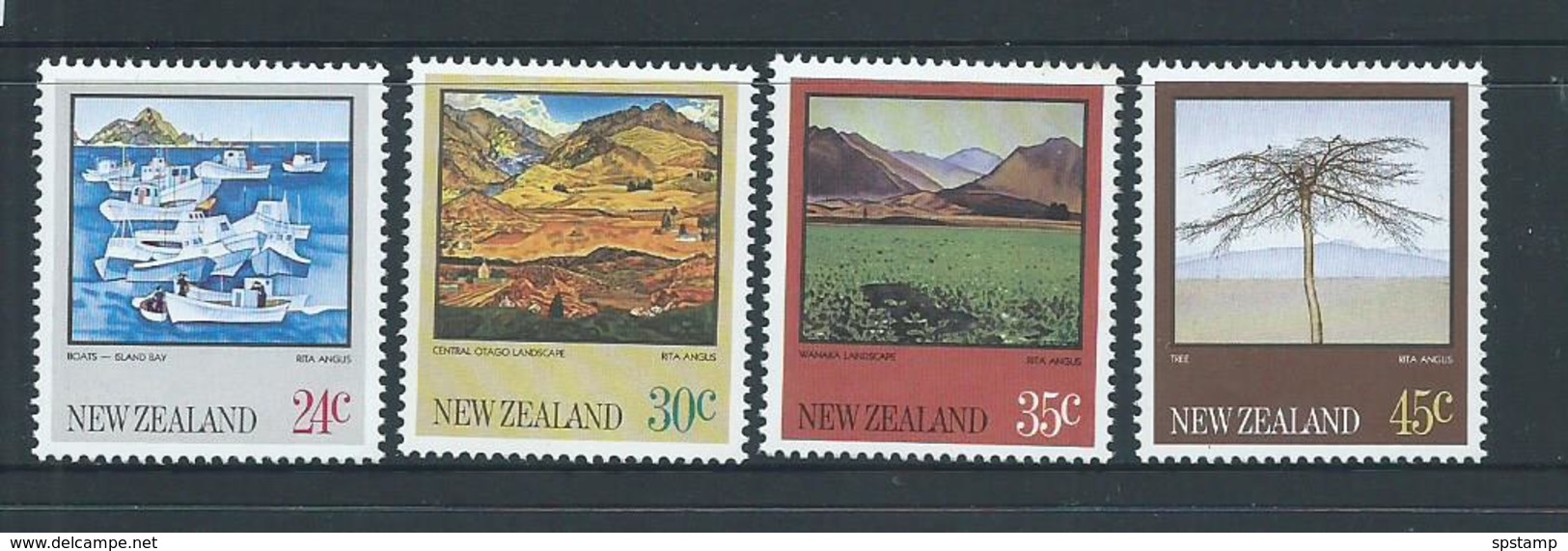 New Zealand 1983 Landscapes Set 4 MNH - Unused Stamps
