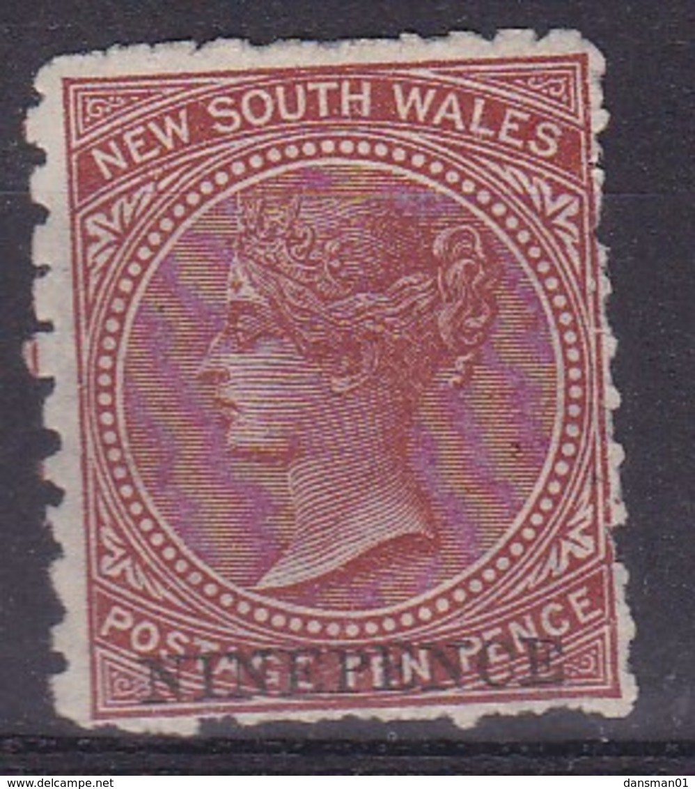 New South Wales 1880 P.10 SG 220a Mint Hinged - Ungebraucht