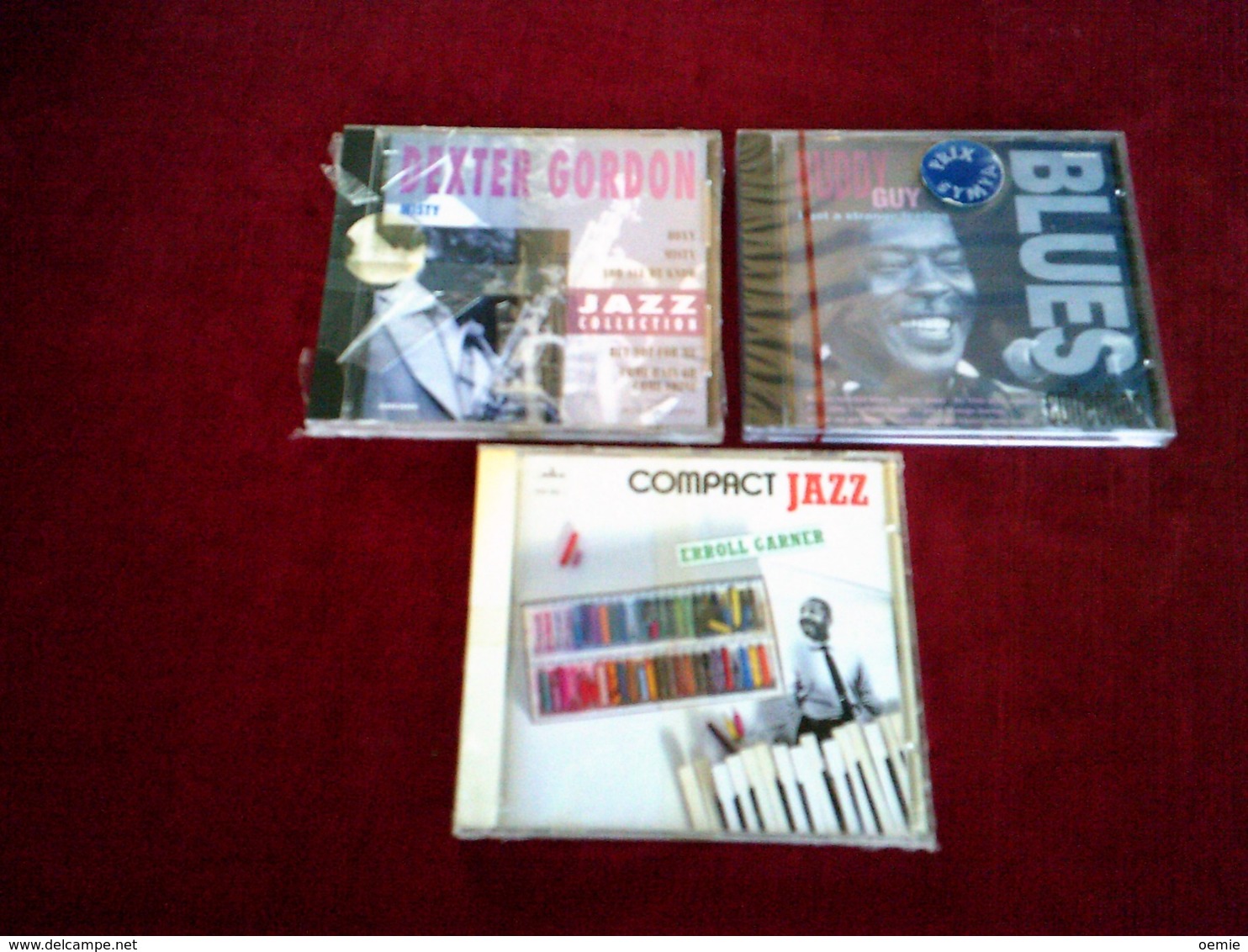 COLLECTION DE 3 CD ALBUM DE JAZZ ° DEXTER GORDON + BUDDY GUY + ERROLL GARNER - Volledige Verzamelingen