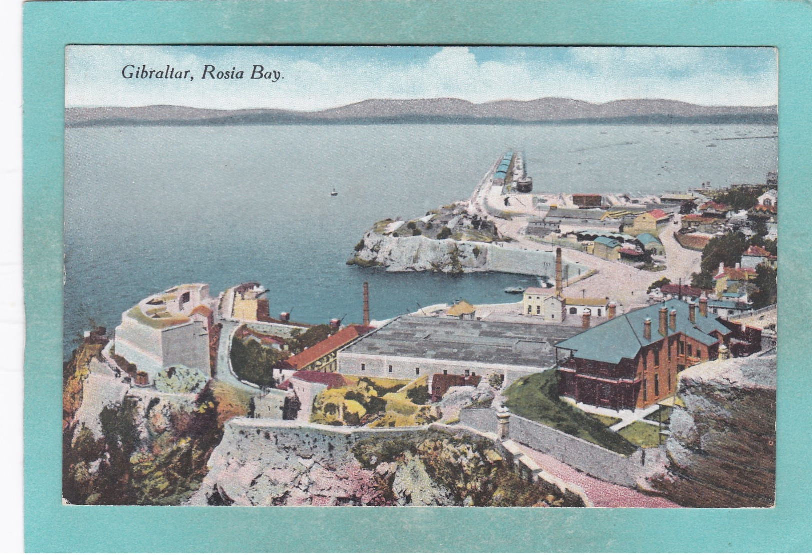 Small Post Card Of Rosia Bay,Gibraltar,K76. - Gibraltar