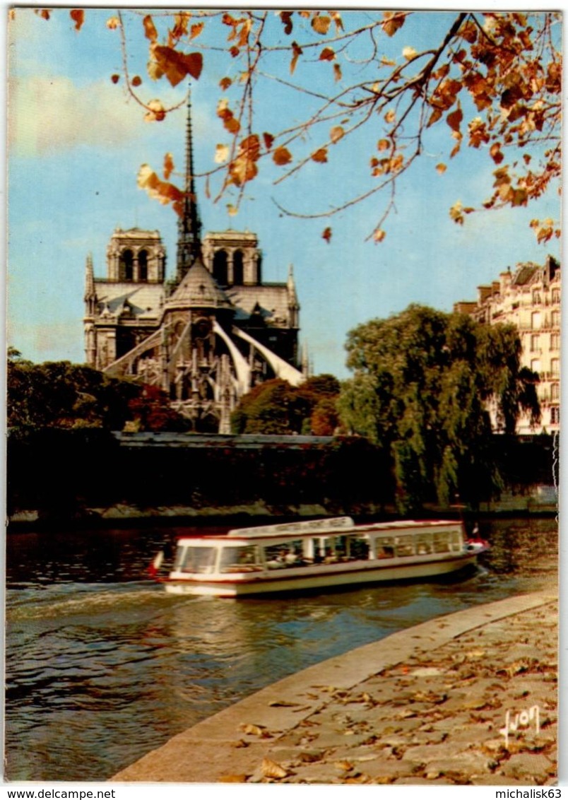 4KSL 443 PARIS - NOTRE DAME   (DIMENSIONS 10 X 15CM) - Notre Dame De Paris