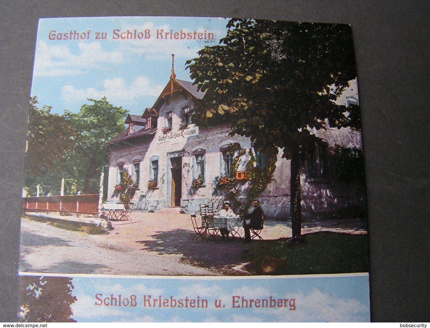Gastof Kriebstein ,  Schloß 1926 - Doebeln