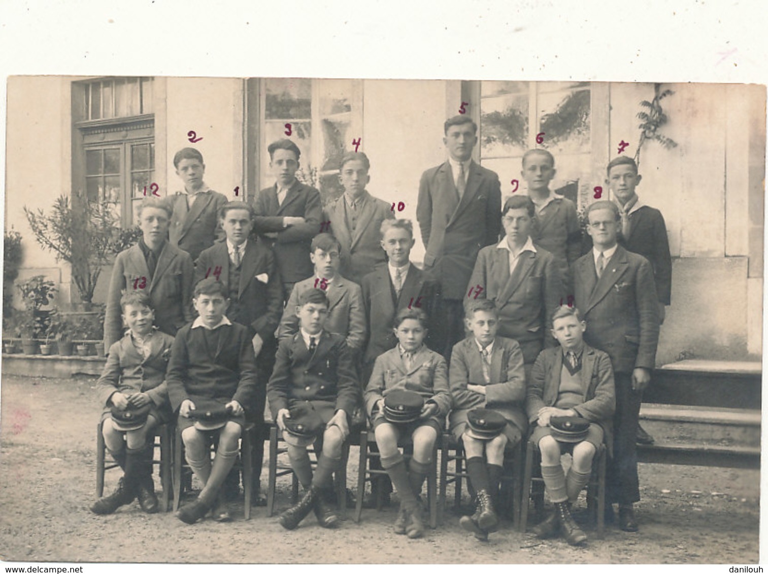 73 // LA MOTTE SERVOLEIX / Carte Photo   GROUPE, Noms Au Verso - La Motte Servolex