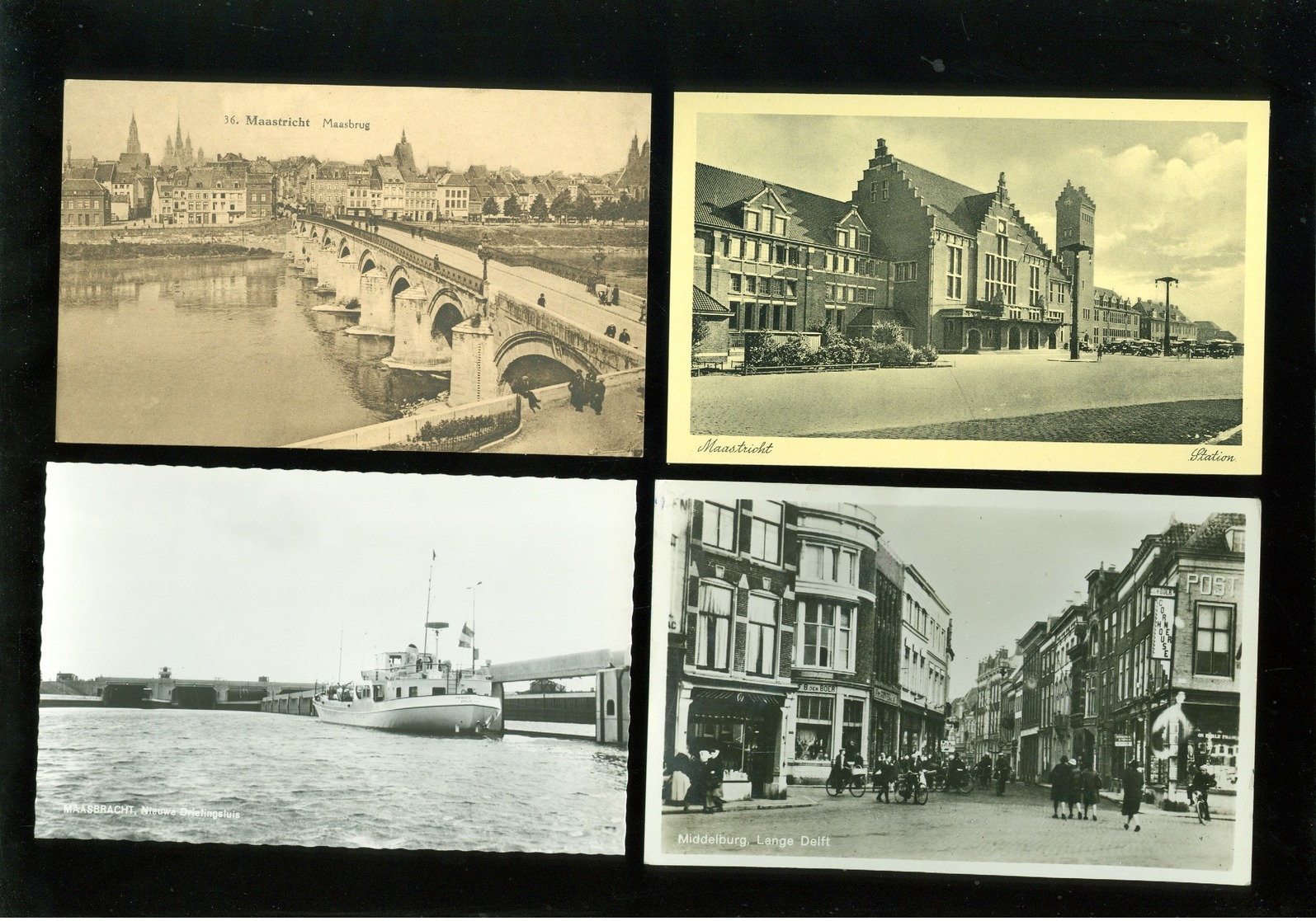 Beau lot de 60 cartes postales du Pays Bas      Mooi lot van 60 postkaarten van Nederland  Holland - 60 scans