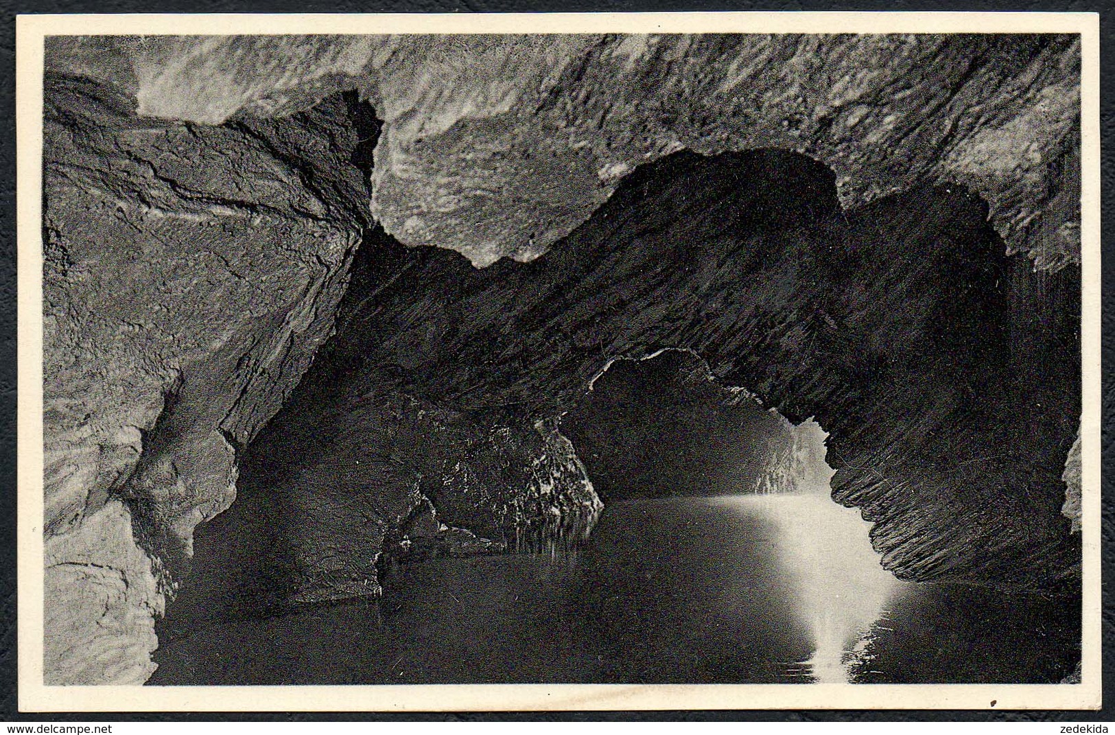 C4022 - Drachenhöhle Syrau - Höhle Grotte Grotta - Der Große See - Albert Eichhorn Geilsdorf - Syrau (Vogtland)