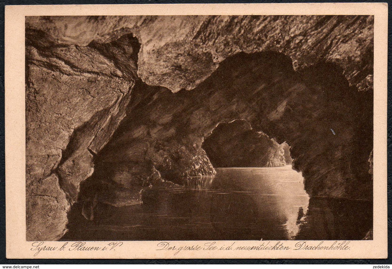 C4026 - Drachenhöhle Syrau - Höhle Grotte Grotta - Albert Eichhorn Plauen - Syrau (Vogtland)