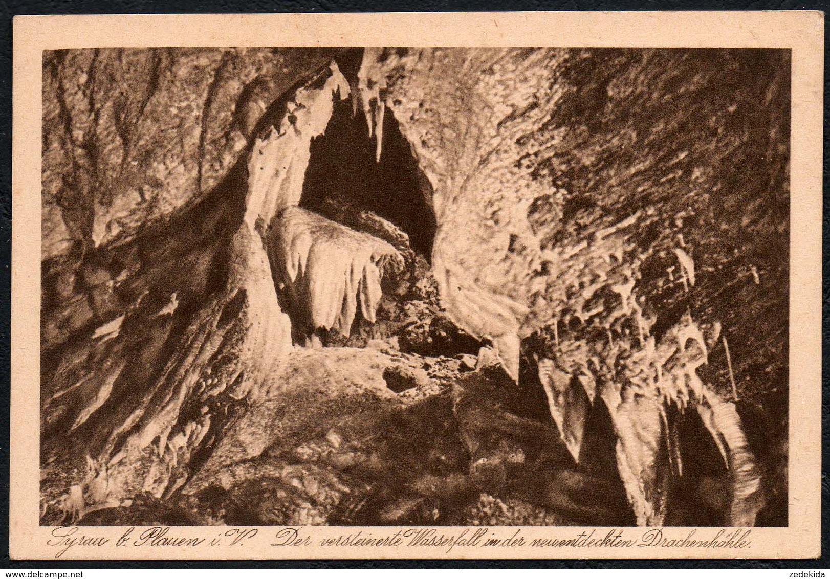 C4030 - Drachenhöhle Syrau - Höhle Grotte Grotta - Albert Eichhorn Plauen - Syrau (Vogtland)