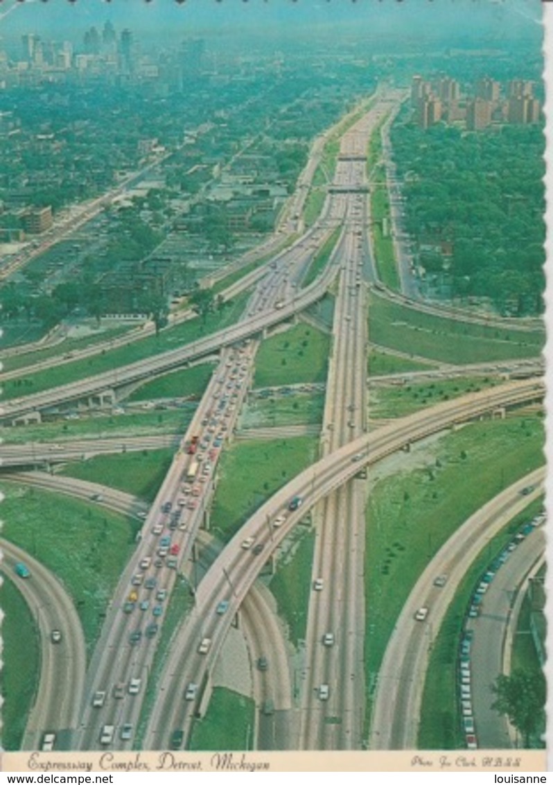 19 / 3 / 520  -  EXPRESSWAY  COMPLEX ,  DETROIT    - MICHIGAN    - C P M - Detroit