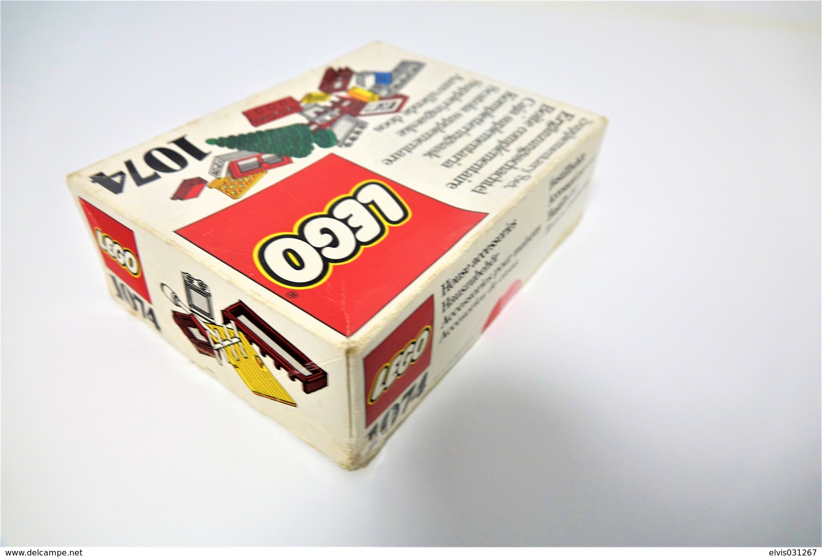 LEGO - 1074 Supplementary Box -very Rare - Original Box - Original Lego 1976 - Vintage - Catalogi