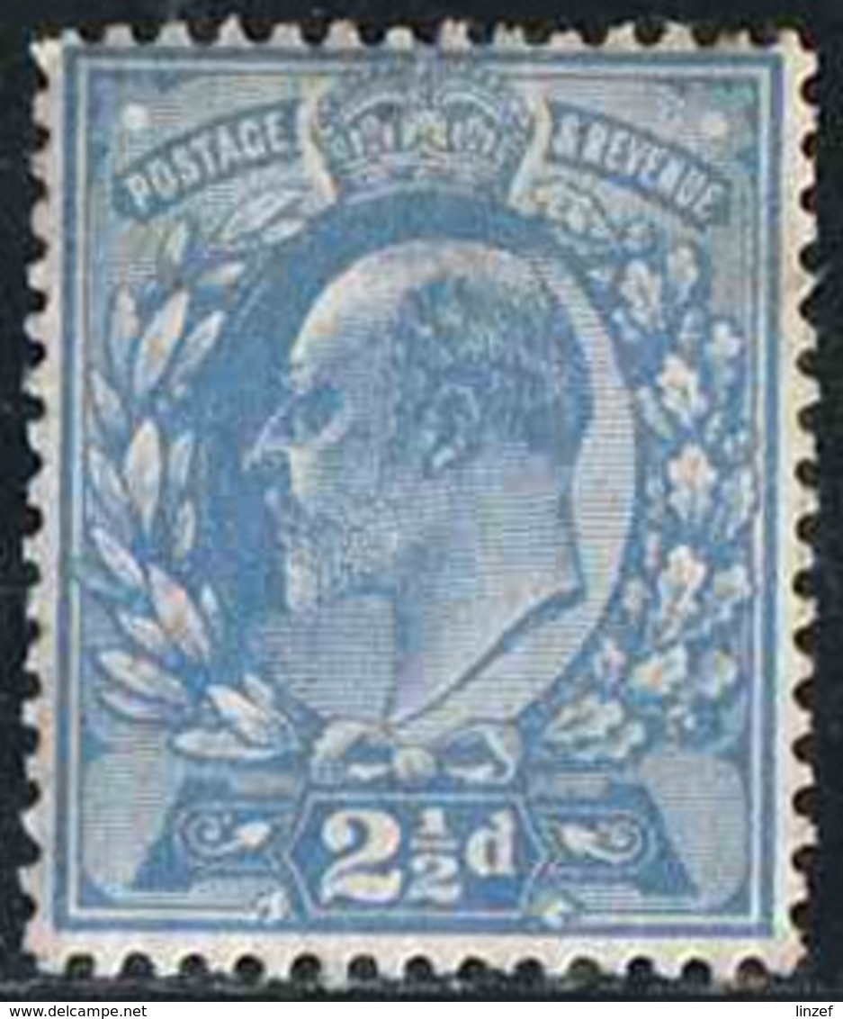 GB 1902 Yv. N°110 - 2p1/2 Bleu - Neuf ** - Ongebruikt