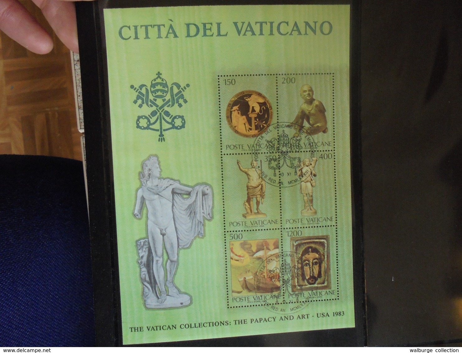 VATICAN TIMBRES+BLOCS+FDC JOLIE COLLECTION (2444) 1 KILO 900