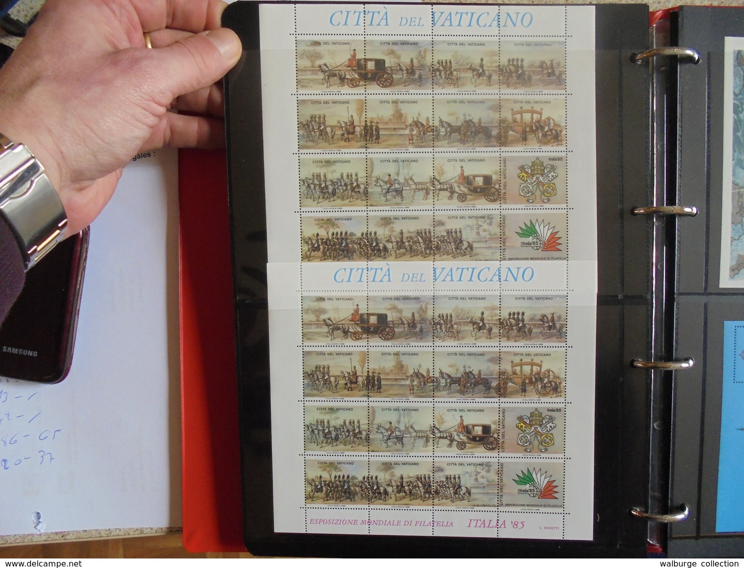 VATICAN TIMBRES+BLOCS+FDC JOLIE COLLECTION (2444) 1 KILO 900