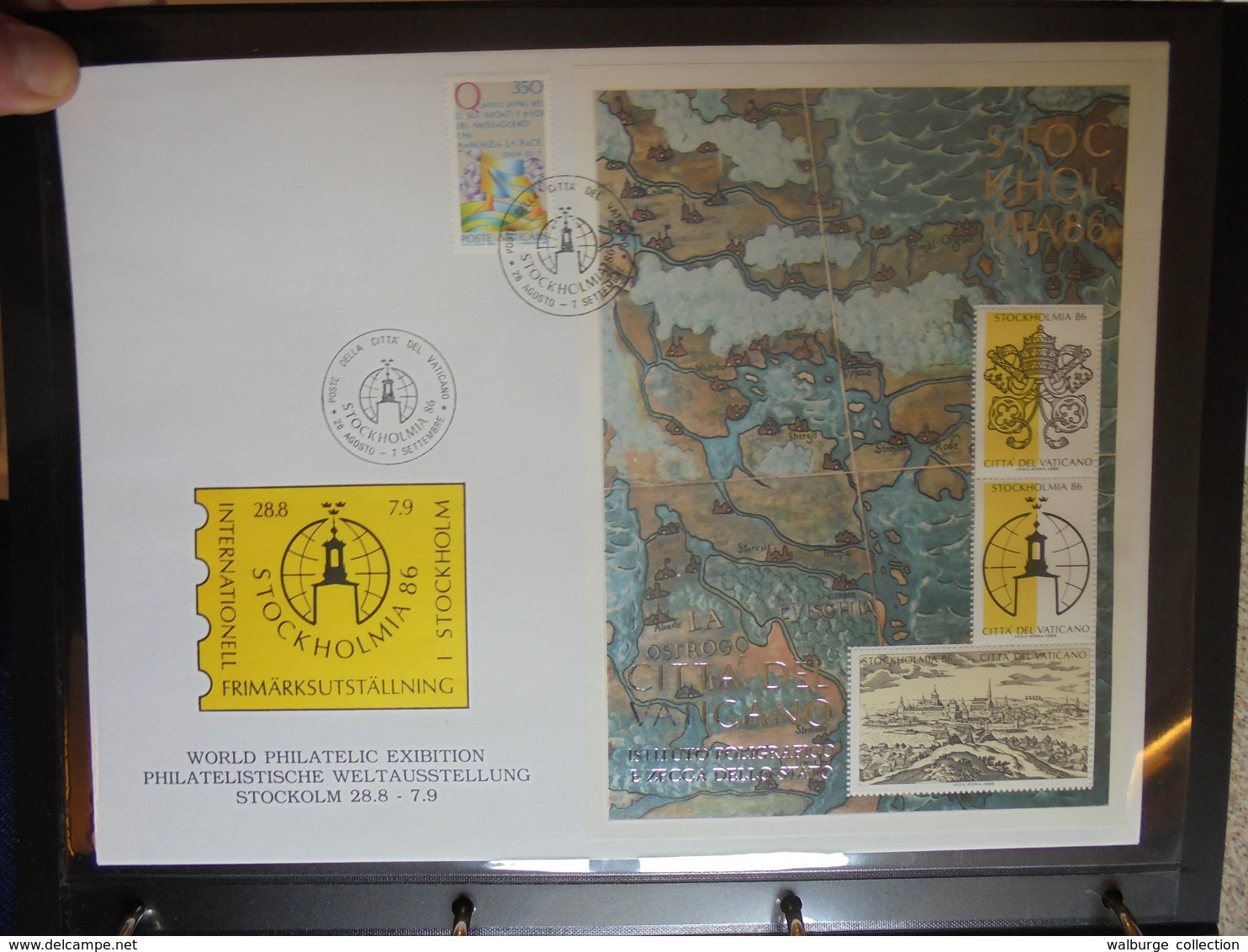 VATICAN TIMBRES+BLOCS+FDC JOLIE COLLECTION (2444) 1 KILO 900