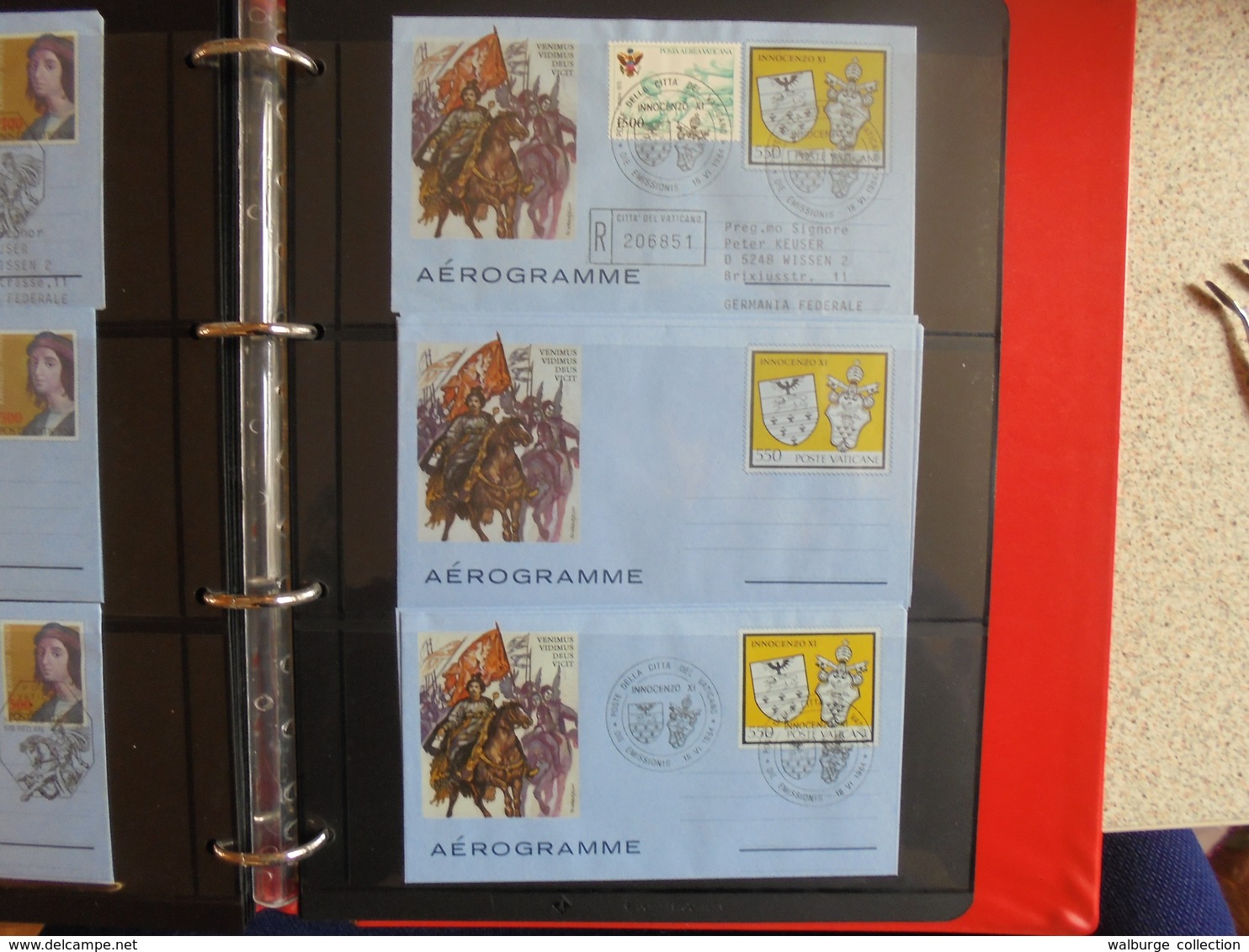 VATICAN TIMBRES+BLOCS+FDC JOLIE COLLECTION (2444) 1 KILO 900