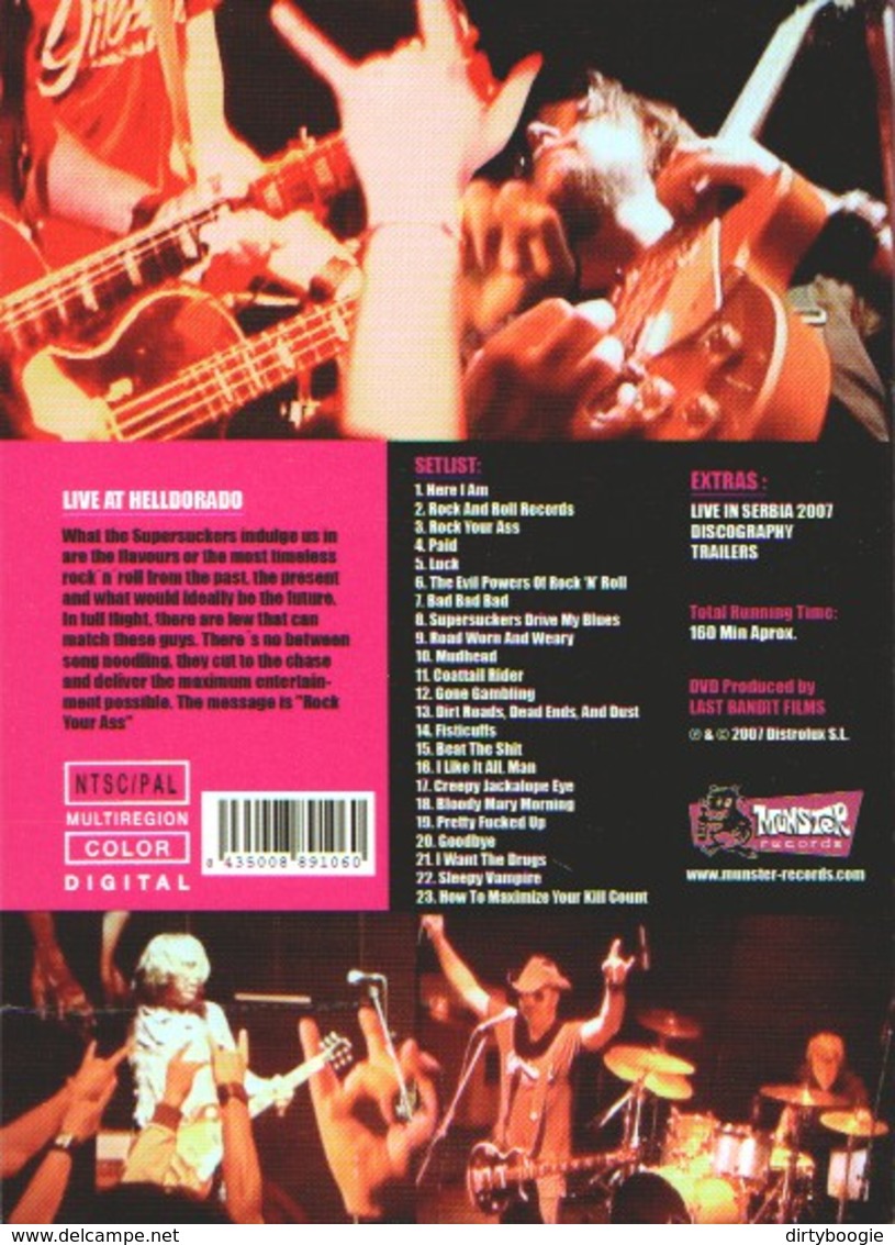 SUPERSUCKERS - Live At Helldorado - DVD - Music On DVD