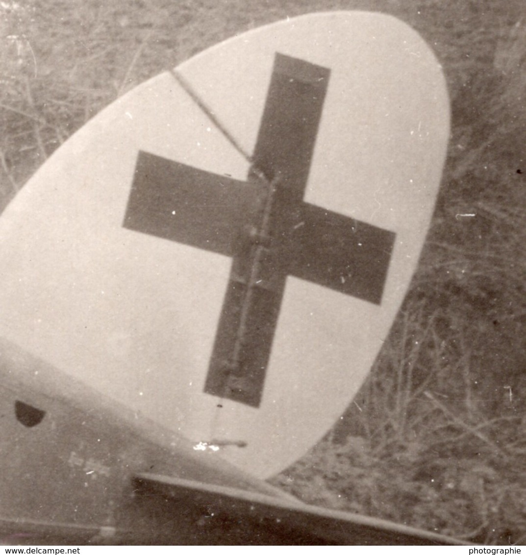 France WWI Aviation Militaire Monoplan Aile Haute Pfalz? Ancienne Photo 1914-1918 - War, Military