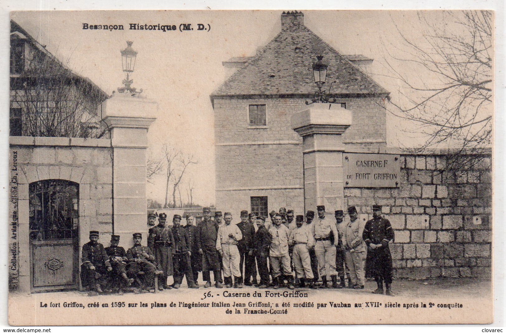 BESANCON  "MILITAIRE "FORT GRIFFON "Caserne D'Artillerie" - Besancon