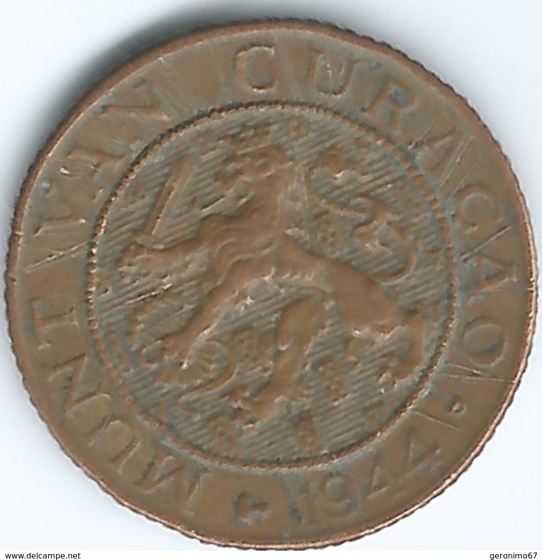 Curaçao - 1944 - 1 Cent - KM41 - Curacao