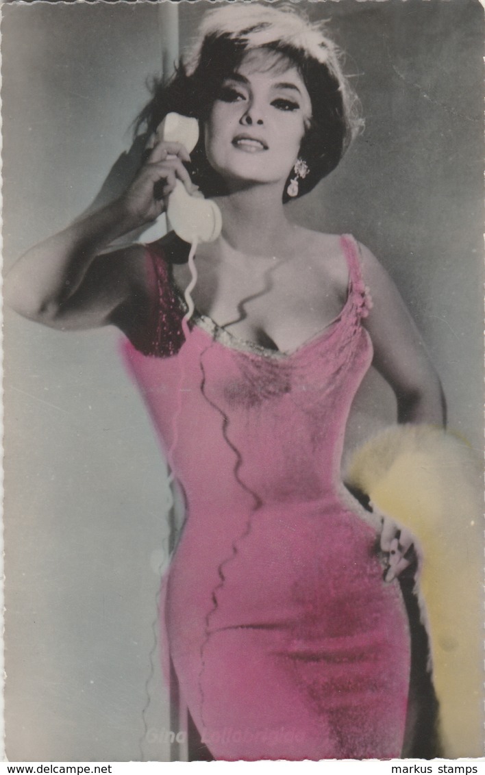 Gina Lollobrigida 4 Postcards From The 60's - Movie Star, Italian Actress, Film Memorabilia, European Cinema - Schauspieler