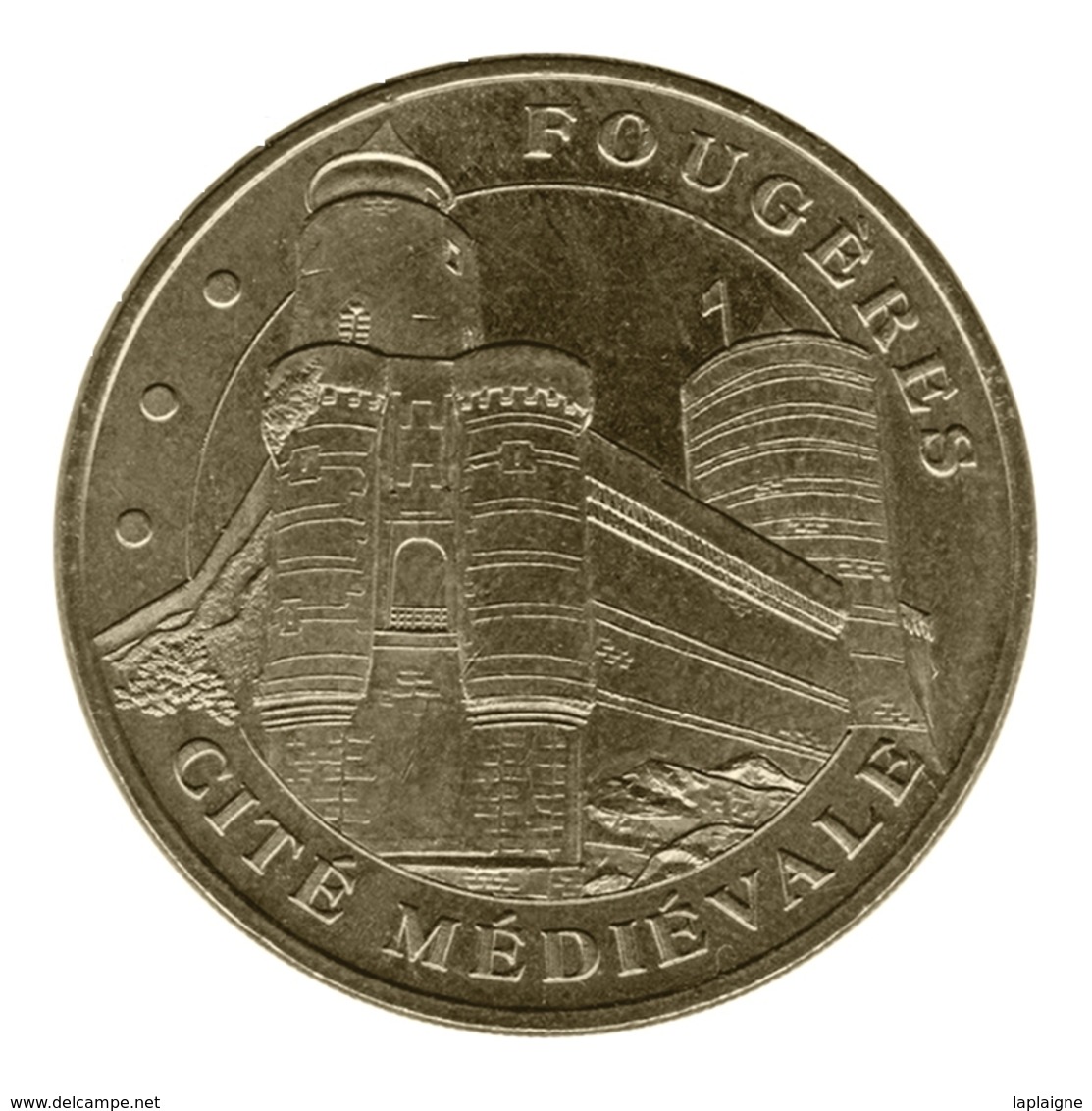 Monnaie De Paris , 2009 , Fougères , Cité Médiévale , Tours Poivrières - Autres & Non Classés