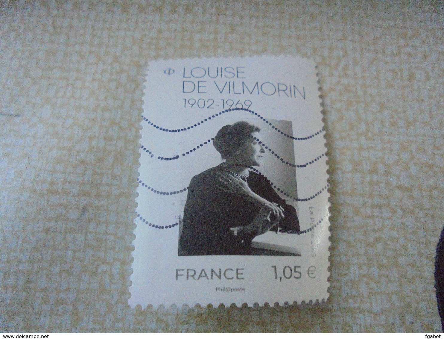 LOUISE DE VILMORIN (2019) - Used Stamps