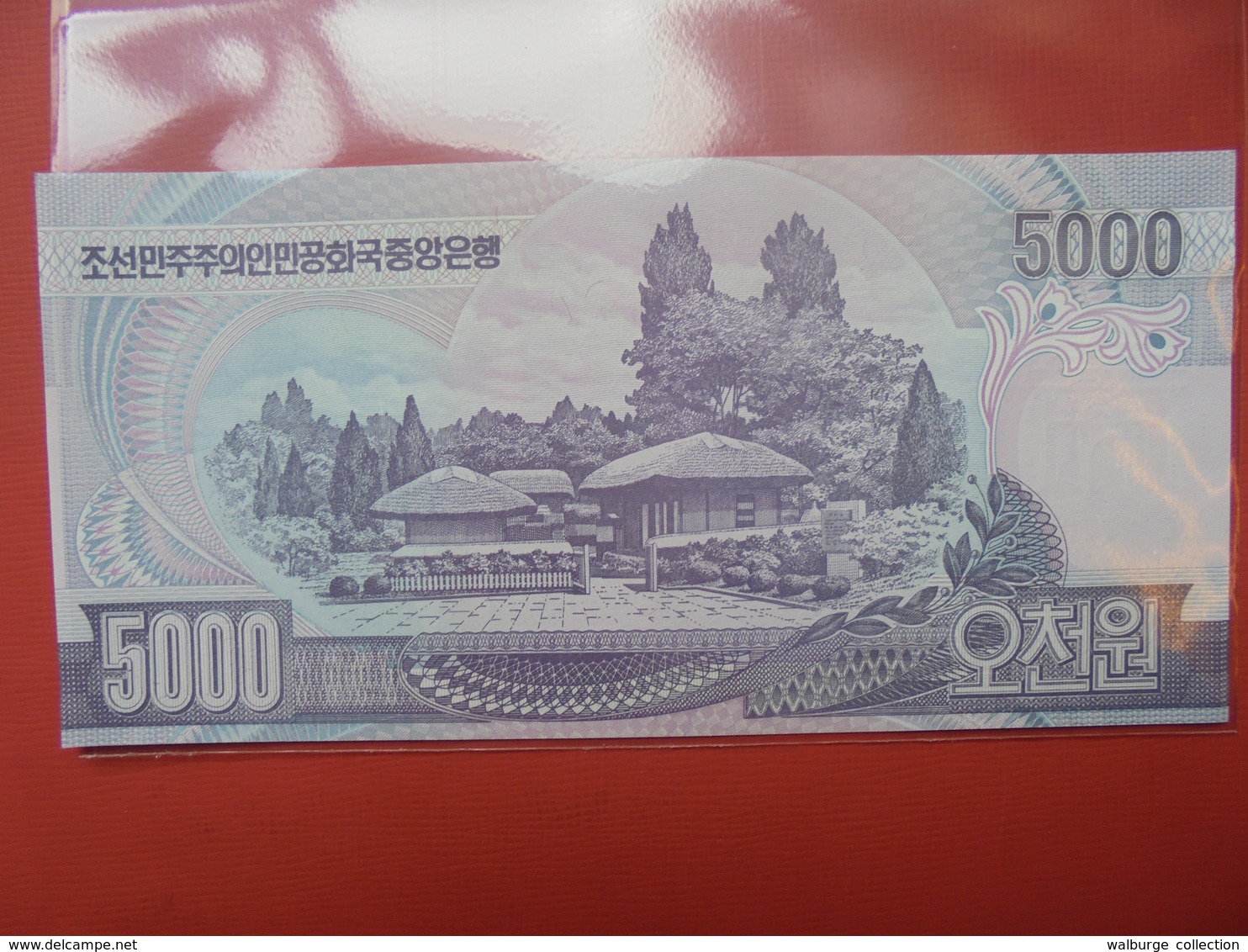 COREE(NORD) 5000 WON 2006 PEU CIRCULER/NEUF - Korea (Nord-)