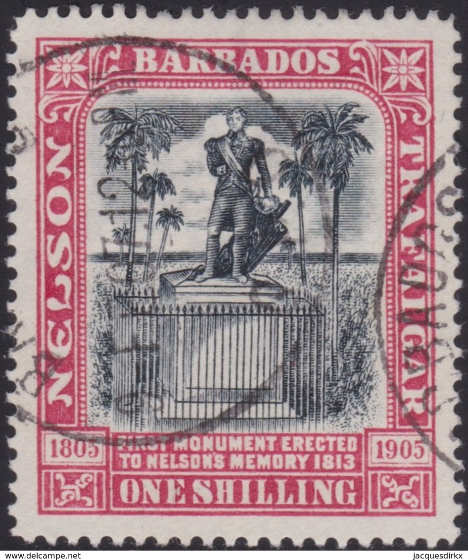 Barbados      .     SG    .   151      .     O    .   Cancelled   .   /    .     Gebruikt - Barbados (...-1966)