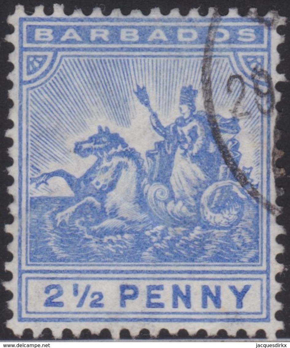 Barbados      .     SG    .   167        .     O    .   Cancelled   .   /    .     Gebruikt - Barbades (...-1966)