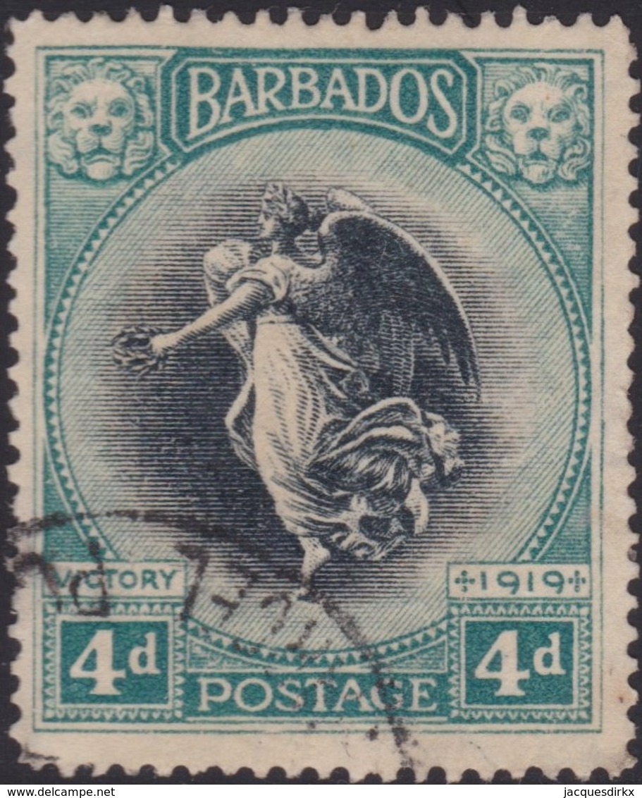 Barbados      .     SG    .   207       .     O    .   Cancelled   .   /    .     Gebruikt - Barbados (...-1966)